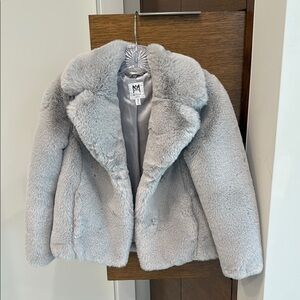 Milly Faux Fur Girls Coat